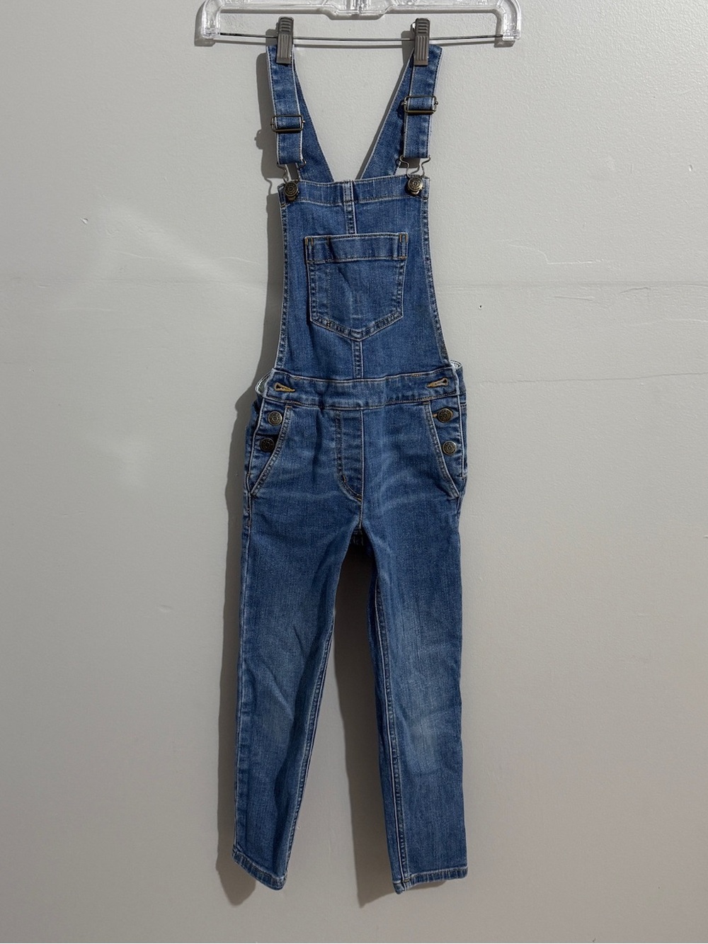 Crewcuts Overalls Girls Size 7 J Crew Denim Layering Fall Cowgirl Western